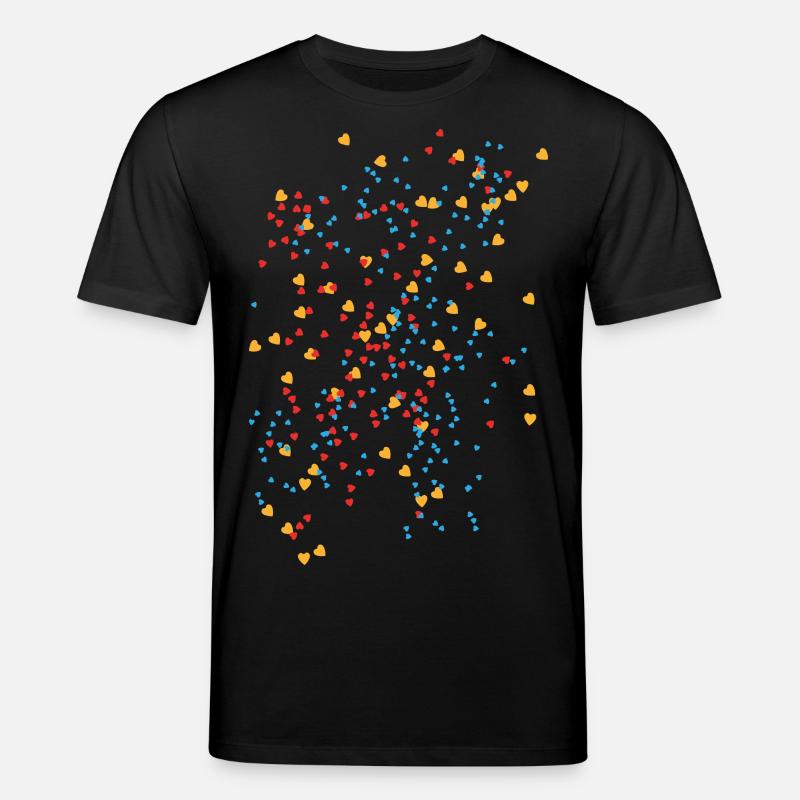 Konfetti - Stanley/Stella Unisex Bio-T-Shirt CREATOR  - Schwarz