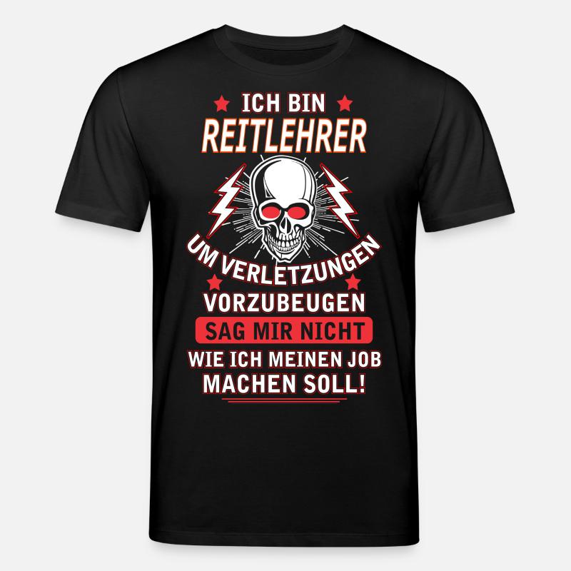 REITLEHRER - Stanley/Stella Unisex Bio-T-Shirt CREATOR  - Schwarz