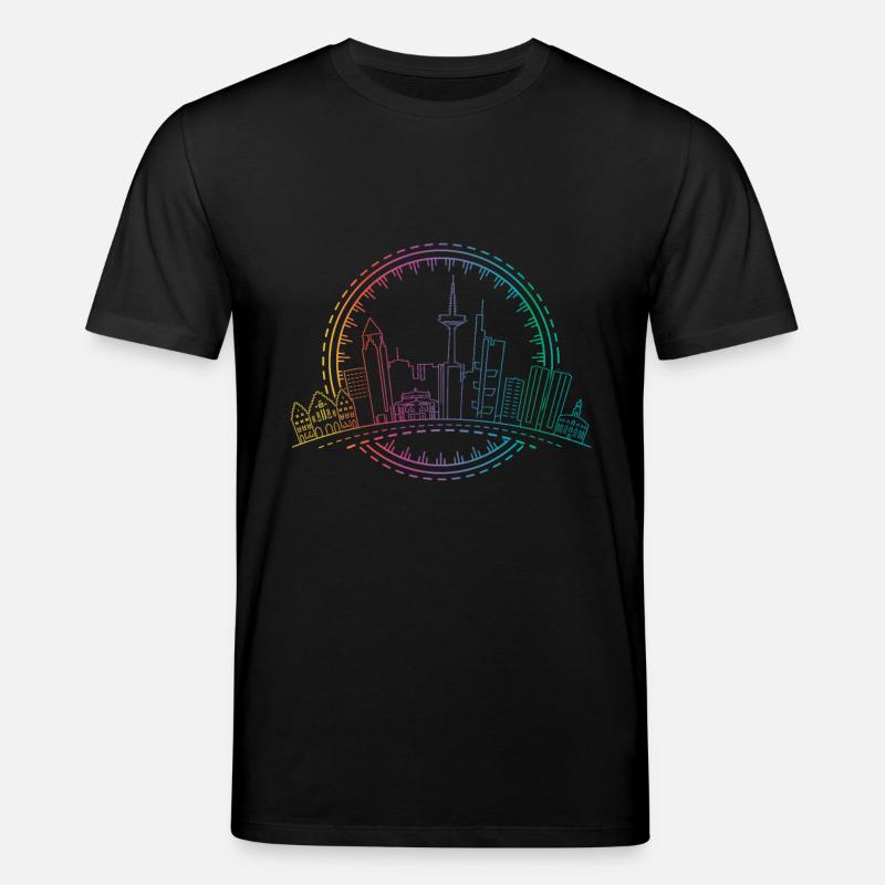 Frankfurt - Stanley/Stella Unisex Bio-T-Shirt CREATOR  - Schwarz