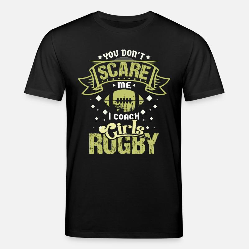 Rugby coach - T-shirt bio CREATOR Stanley/Stella Unisexe - noir
