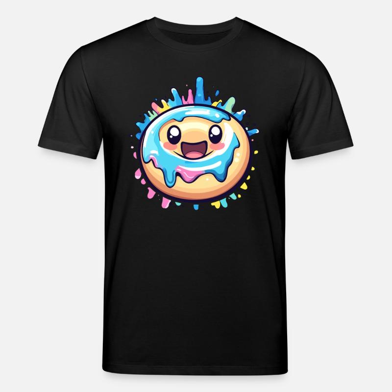 Beignet avec glaçage - T-shirt bio CREATOR Stanley/Stella Unisexe - noir
