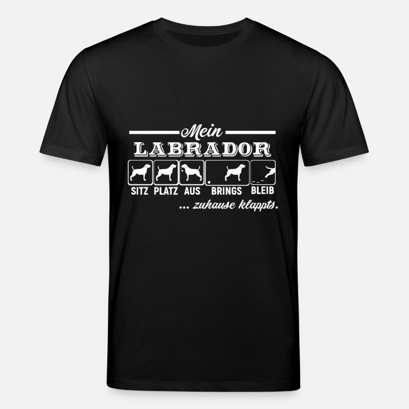 Labrador Retriever - Stanley/Stella Unisex Bio-T-Shirt CREATOR  - Schwarz