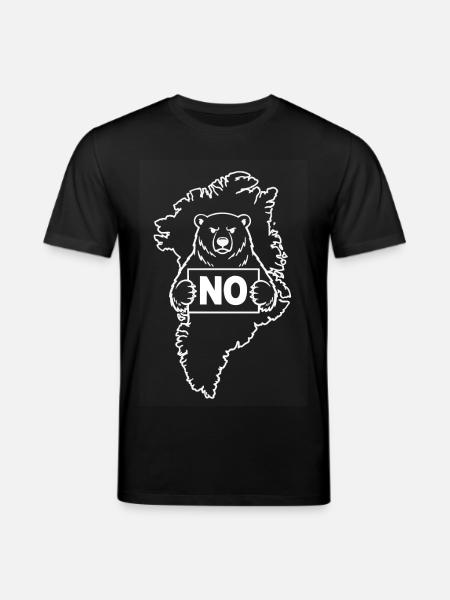 Greenland Is Not For Sale - Stanley/Stella CREATOR Unisex Organic T-Shirt - black