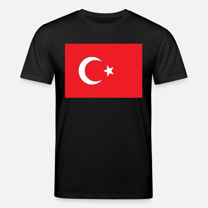 Tuerkei - Stanley/Stella Unisex Bio-T-Shirt CREATOR  - Schwarz