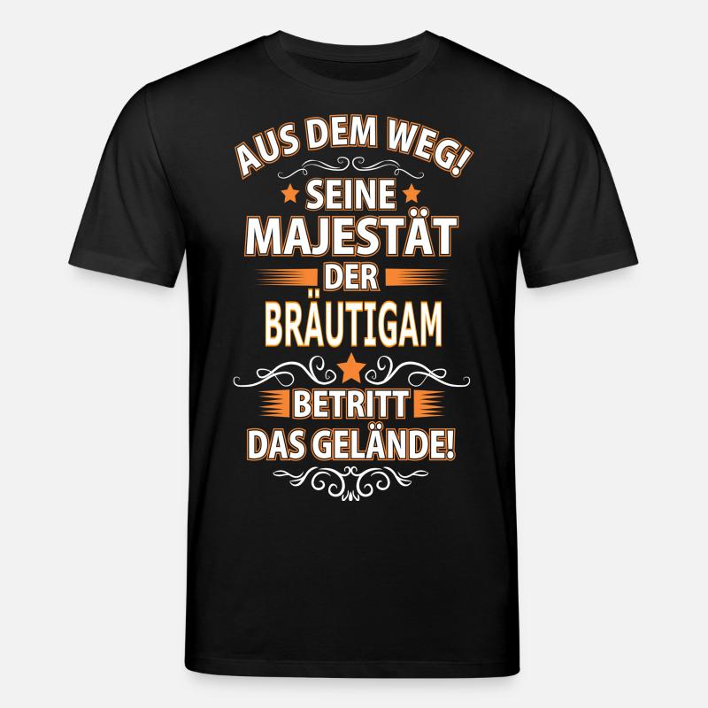 BRÄUTIGAM - Stanley/Stella Unisex Bio-T-Shirt CREATOR  - Schwarz