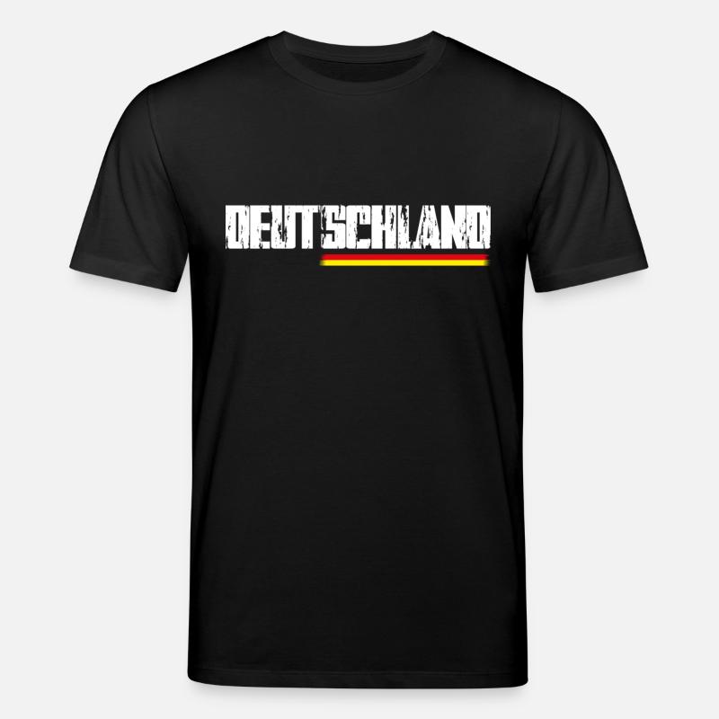 Fußball Deutschland - Stanley/Stella Unisex Bio-T-Shirt CREATOR  - Schwarz