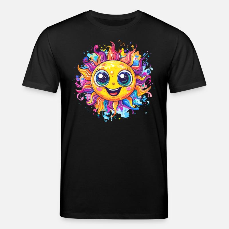 Soleil éclatant - T-shirt bio CREATOR Stanley/Stella Unisexe - noir