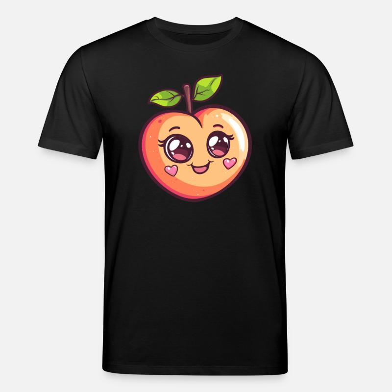 Herziger Pfirsich - Stanley/Stella Unisex Bio-T-Shirt CREATOR - Schwarz