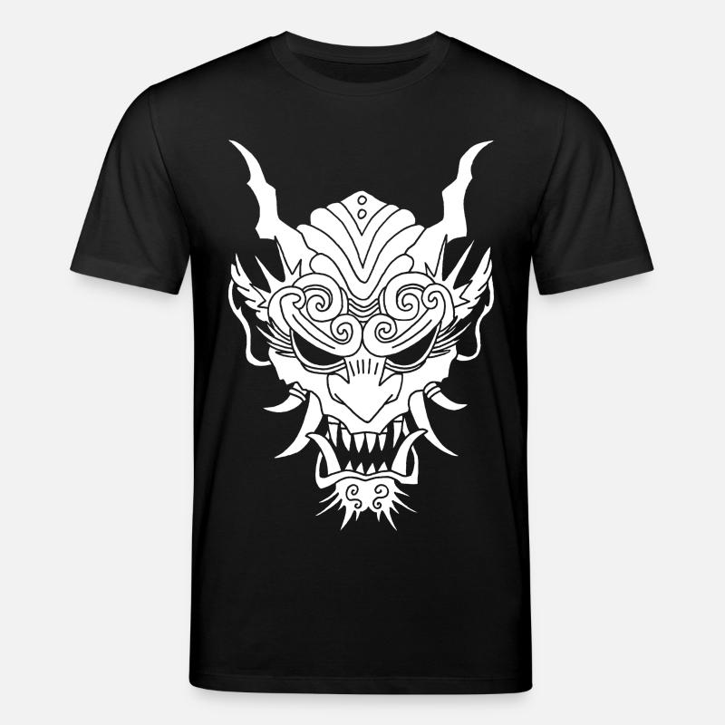 Démon gothique blanc - T-shirt bio CREATOR Stanley/Stella Unisexe - noir