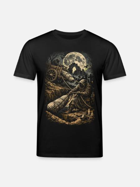 Friedhof Goth Humor - Stanley/Stella Unisex Bio-T-Shirt CREATOR  - Schwarz