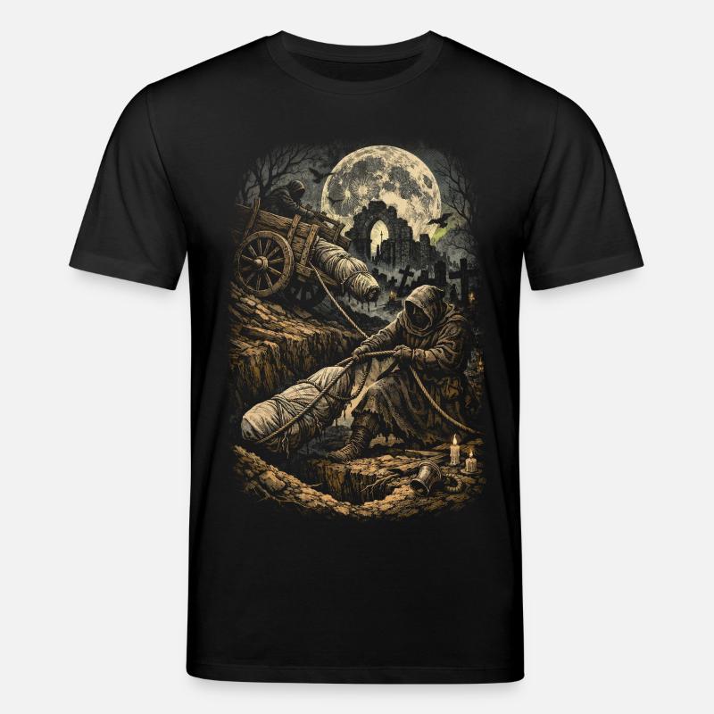 Friedhof Goth Humor - Stanley/Stella Unisex Bio-T-Shirt CREATOR  - Schwarz