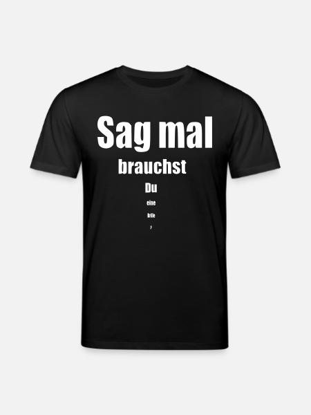 Lad os sige, du har brug for en sjov gave til briller - Stanley/Stella CREATOR økologisk unisex-T-shirt - sort