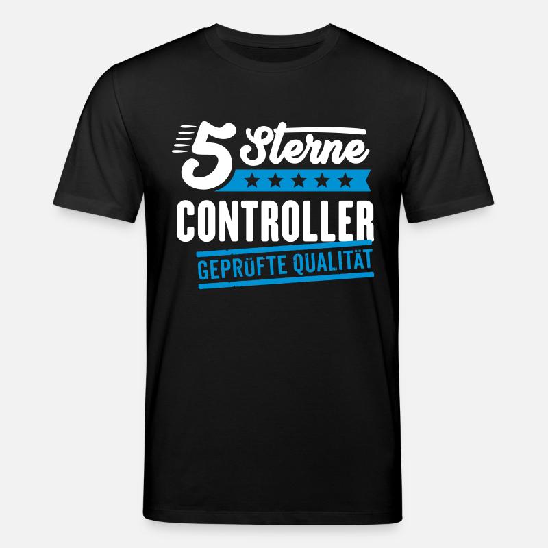 5Sterne Controller - Stanley/Stella Unisex Bio-T-Shirt CREATOR  - Schwarz