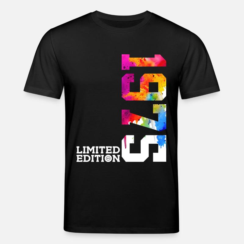 51E ANNIVERSAIRE ÉDITION LIMITÉE 1975 - T-shirt bio CREATOR Stanley/Stella Unisexe - noir