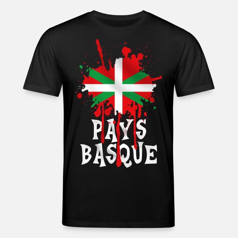 pays basque 10 - T-shirt bio CREATOR Stanley/Stella Unisexe - noir
