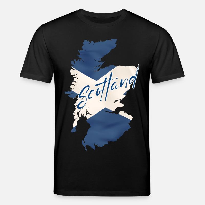 Drapeau de l’Ecosse, fierté écossaise - T-shirt bio CREATOR Stanley/Stella Unisexe - noir