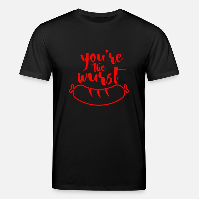 Wurst - Stanley/Stella Unisex Bio-T-Shirt CREATOR  - Schwarz