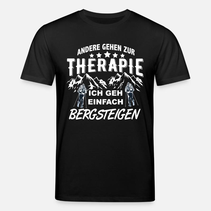Bergsteigen - Stanley/Stella Unisex Bio-T-Shirt CREATOR  - Schwarz