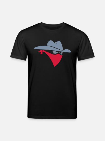 Cowboy - Stanley/Stella Unisex Bio-T-Shirt CREATOR  - Schwarz