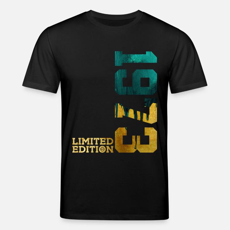 53E ANNIVERSAIRE ÉDITION LIMITÉE 1973 - T-shirt bio CREATOR Stanley/Stella Unisexe - noir