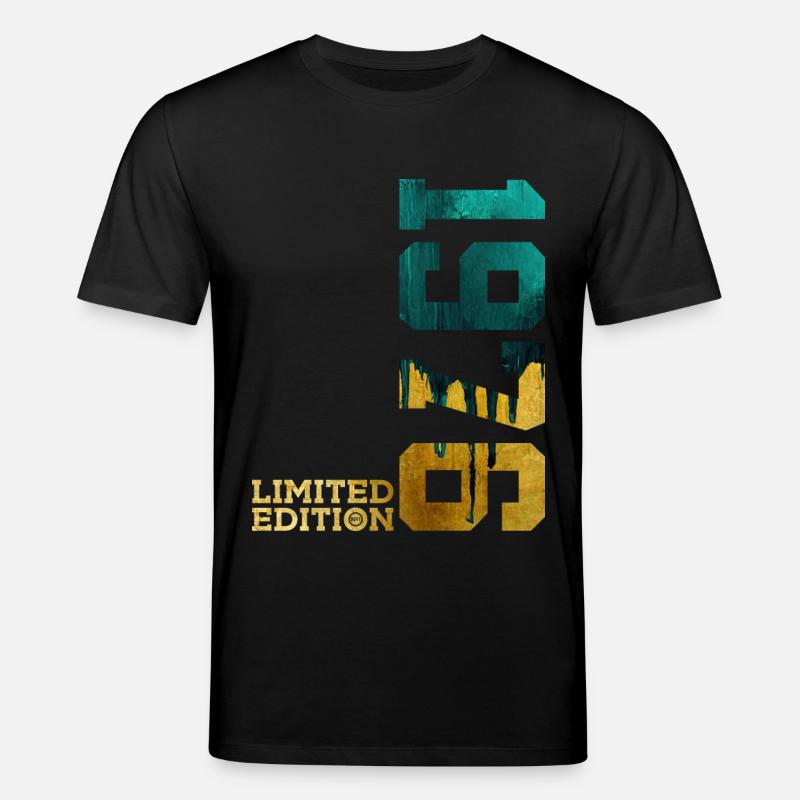 50E ANNIVERSAIRE ÉDITION LIMITÉE 1976 - T-shirt bio CREATOR Stanley/Stella Unisexe - noir