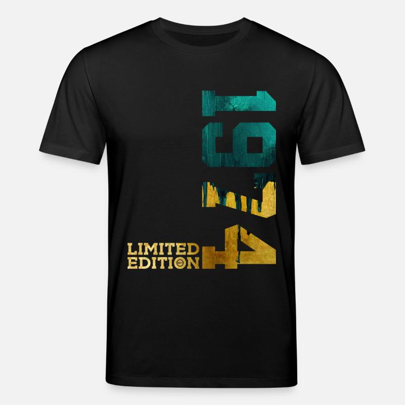 52E ANNIVERSAIRE ÉDITION LIMITÉE 1974 - T-shirt bio CREATOR Stanley/Stella Unisexe - noir