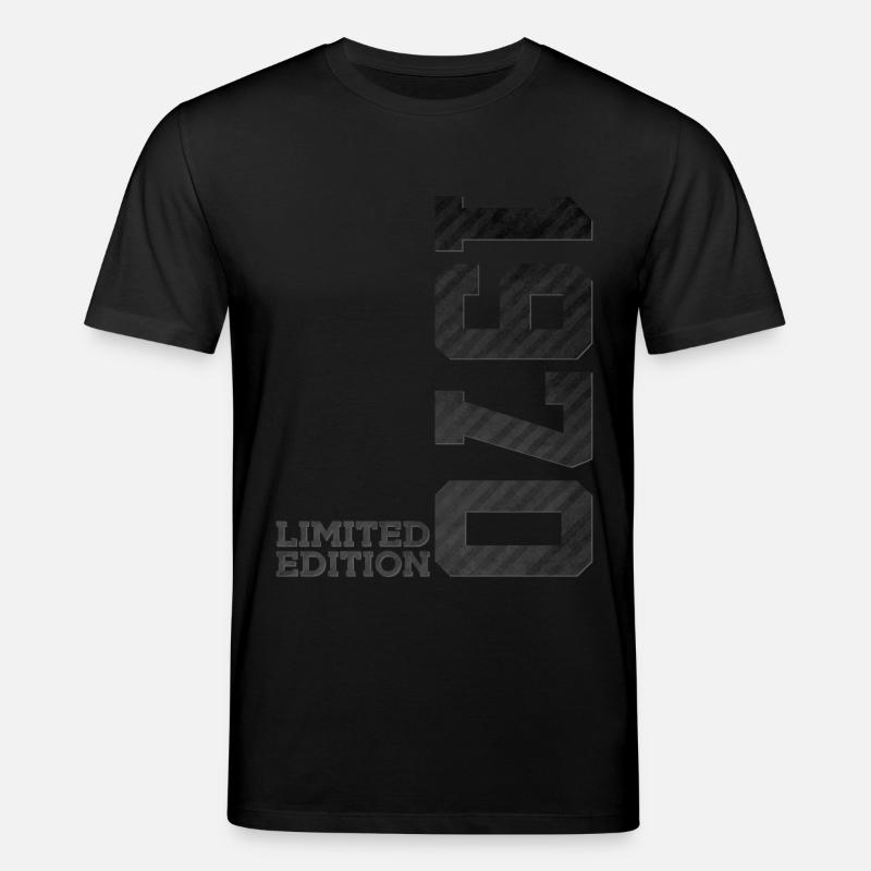 56E ANNIVERSAIRE ÉDITION LIMITÉE 1970 - T-shirt bio CREATOR Stanley/Stella Unisexe - noir