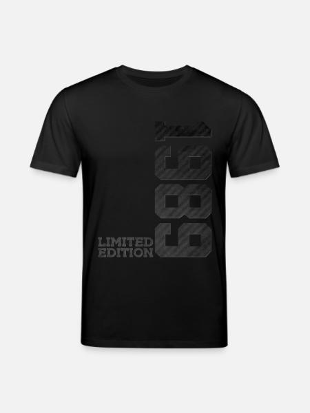 37TH BIRTHDAY LIMITED EDITION 1989 - Stanley/Stella CREATOR Unisex Organic T-Shirt - black