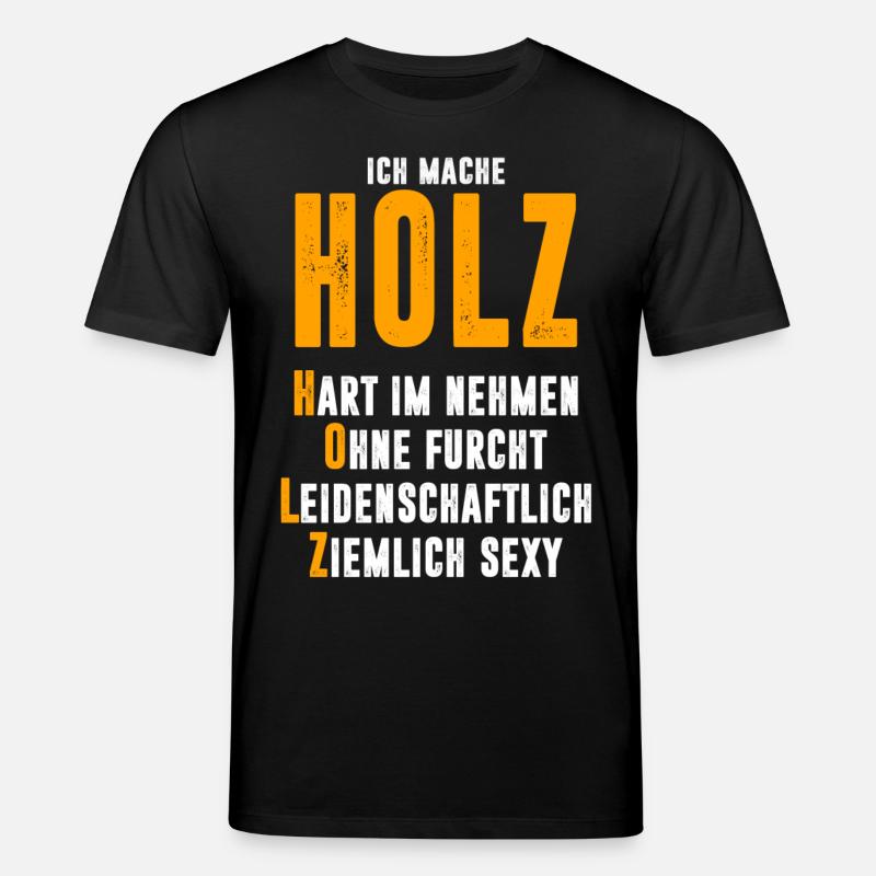 Holz - Stanley/Stella Unisex Bio-T-Shirt CREATOR  - Schwarz