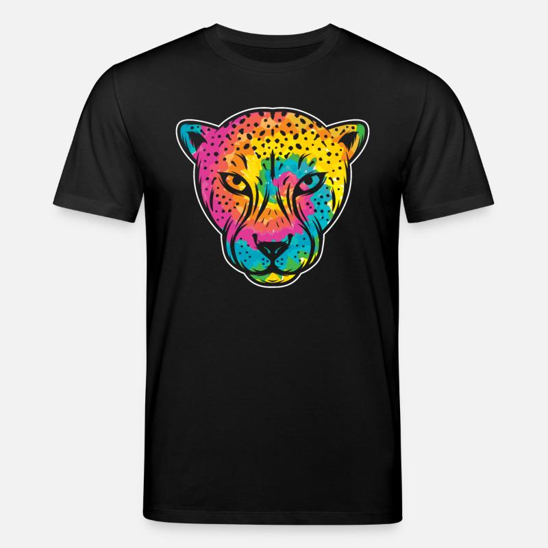 Gepardenflüsterer Wildtier Tierpfleger - Stanley/Stella Unisex Bio-T-Shirt CREATOR  - Schwarz