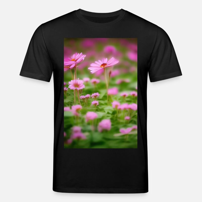 Blumen Kunst - Stanley/Stella Unisex Bio-T-Shirt CREATOR  - Schwarz