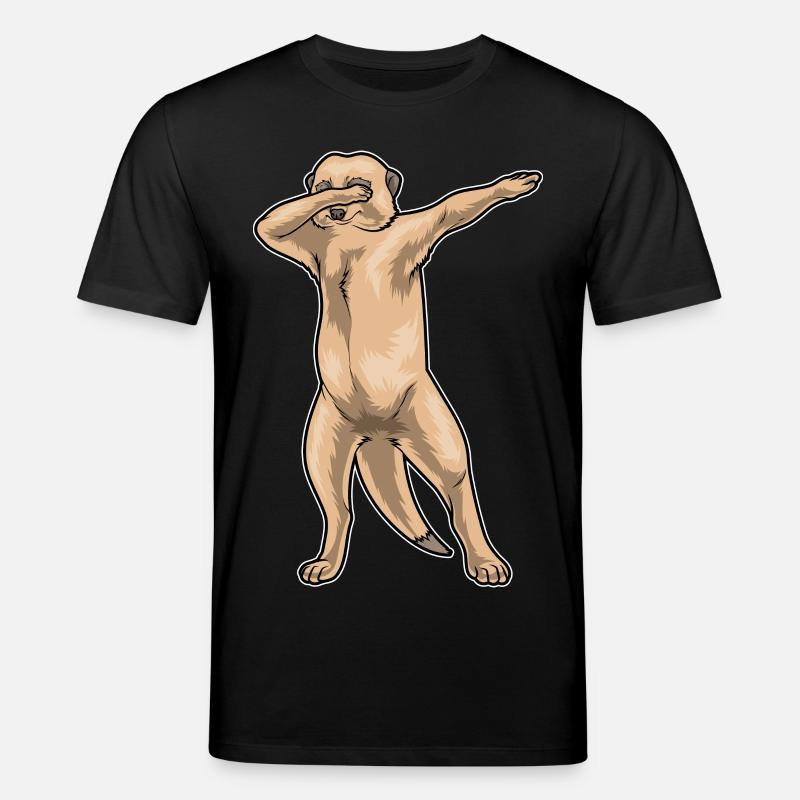 Danse hip hop suricate - T-shirt bio CREATOR Stanley/Stella Unisexe - noir