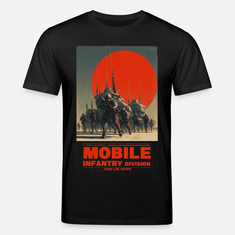 Mobile Infantry - Stanley/Stella Unisex Bio-T-Shirt CREATOR  - Schwarz