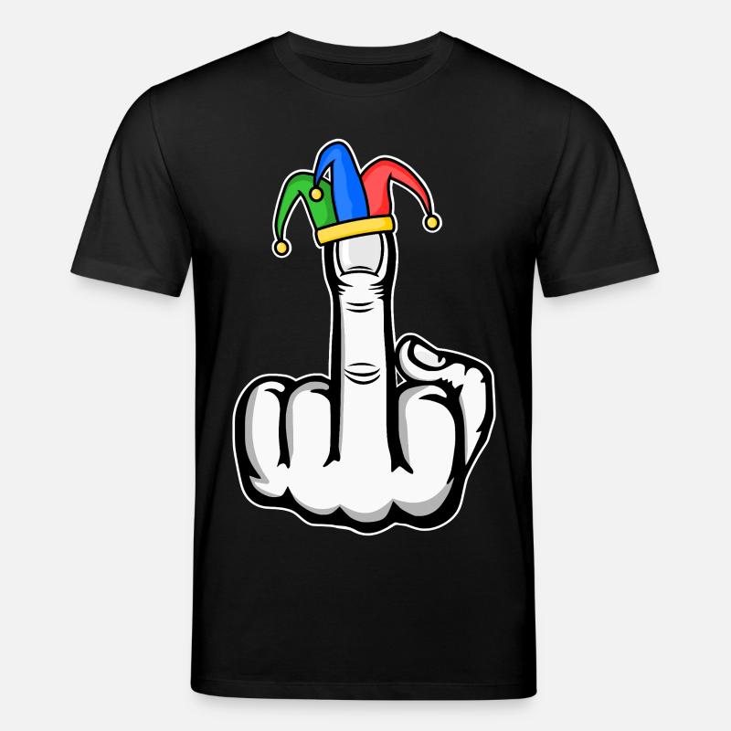 Majeur Stingerfinger Carnaval - T-shirt bio CREATOR Stanley/Stella Unisexe - noir