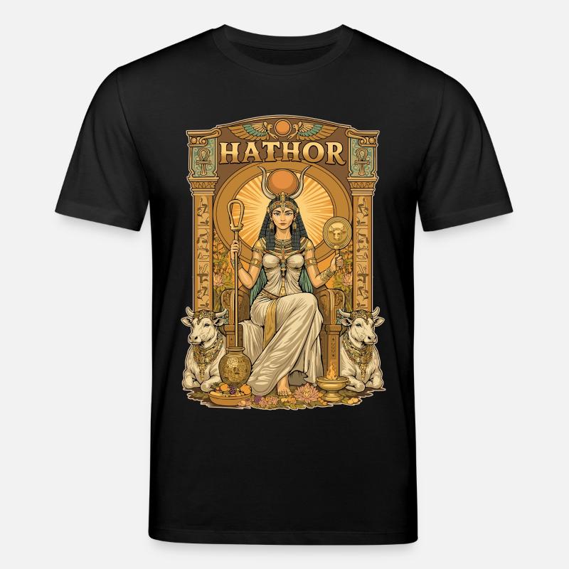 Trône de HATHOR - T-shirt bio CREATOR Stanley/Stella Unisexe - noir