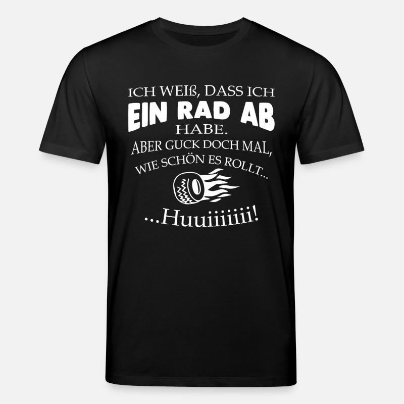Ein Rad ab! - Stanley/Stella Unisex Bio-T-Shirt CREATOR  - Schwarz