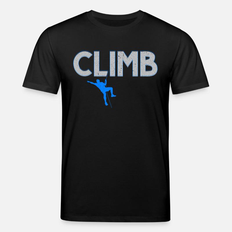 Boulderer Escalade Alpinisme Bloc - T-shirt bio CREATOR Stanley/Stella Unisexe - noir