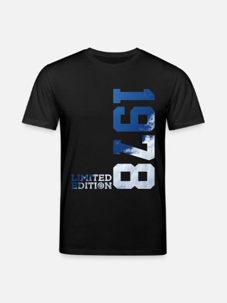 LIMITED EDITION 1978 48TH BIRTHDAY - Stanley/Stella CREATOR Unisex Organic T-Shirt - black