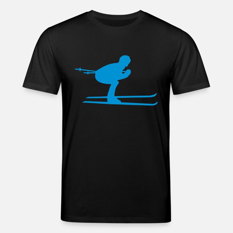 Ski - T-shirt bio CREATOR Stanley/Stella Unisexe - noir