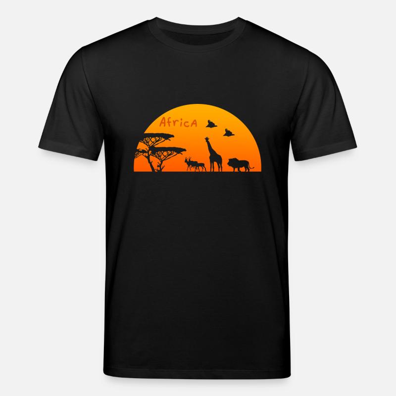 Conception de l'Afrique - T-shirt bio CREATOR Stanley/Stella Unisexe - noir