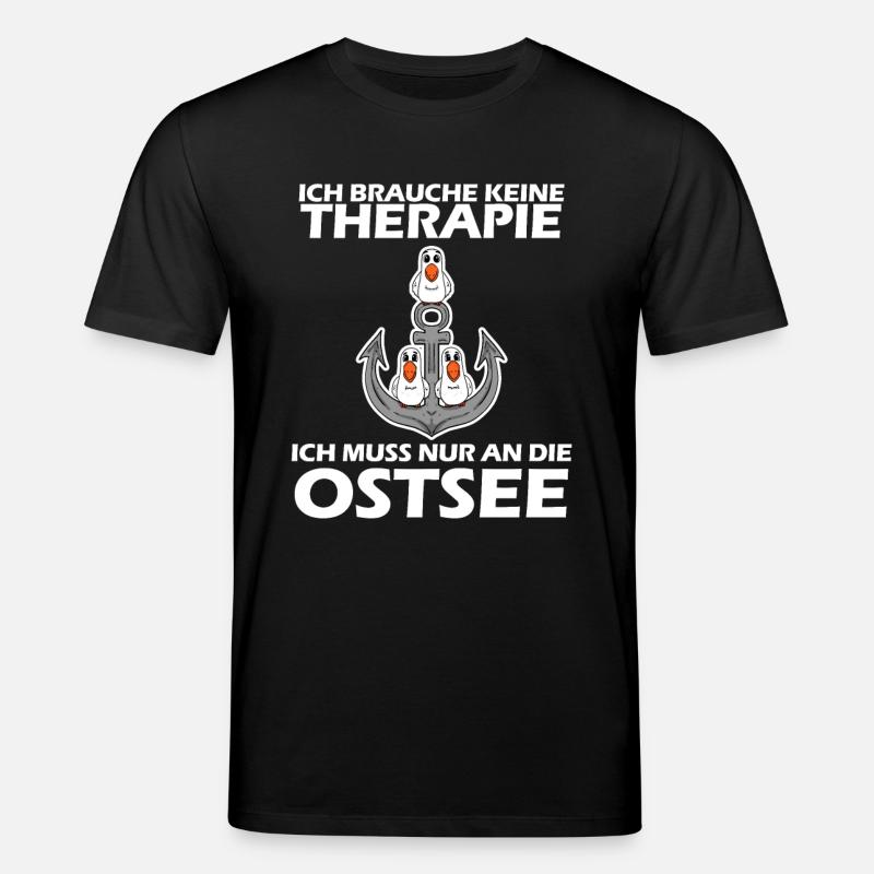 Ostsee Geschenk - Stanley/Stella Unisex Bio-T-Shirt CREATOR  - Schwarz