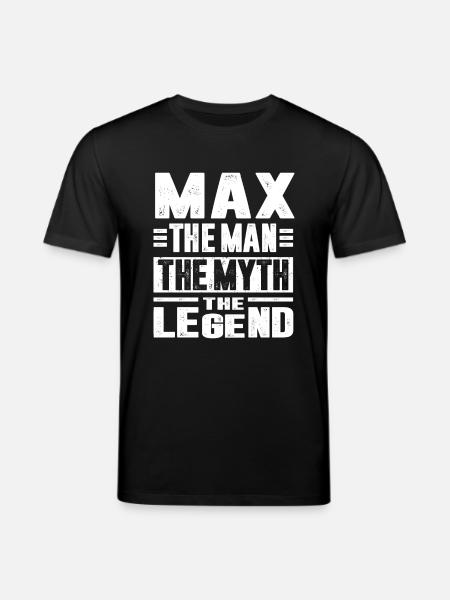 max - T-shirt bio CREATOR Stanley/Stella Unisexe - noir