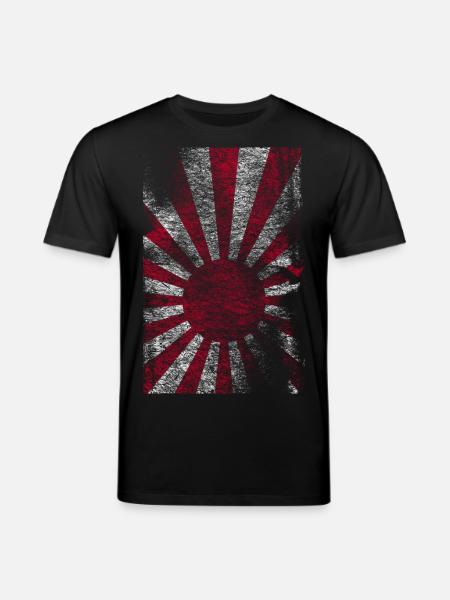 Japan flag history - Stanley/Stella CREATOR Unisex Organic T-Shirt - black