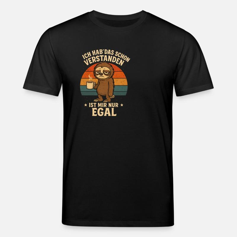 Paresseux, j’ai déjà compris ça - T-shirt bio CREATOR Stanley/Stella Unisexe - noir