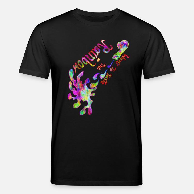 Taste the Rainbow - Stanley/Stella Unisex Bio-T-Shirt CREATOR  - Schwarz
