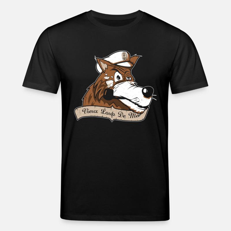 vieux loup de mer - T-shirt bio CREATOR Stanley/Stella Unisexe - noir