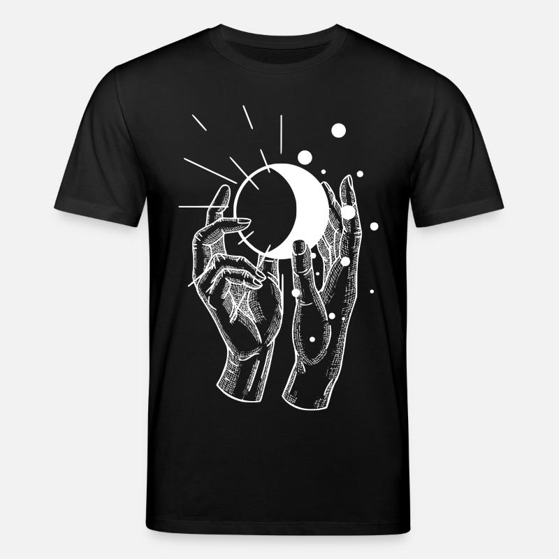Sonnen Hand - Stanley/Stella Unisex Bio-T-Shirt CREATOR  - Schwarz