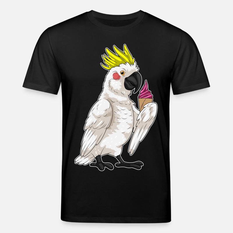 Papagei Waffeleis - Stanley/Stella Unisex Bio-T-Shirt CREATOR - Schwarz