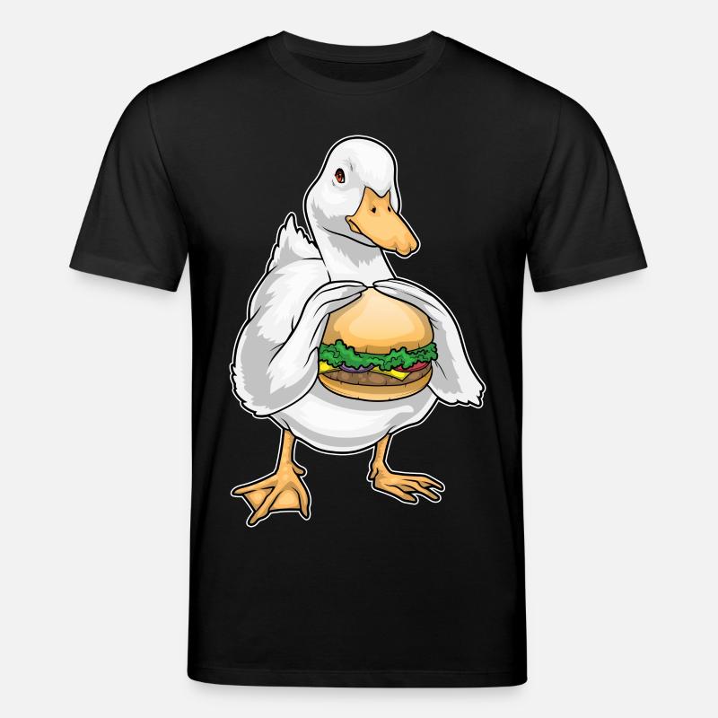 Cheeseburger au canard - T-shirt bio CREATOR Stanley/Stella Unisexe - noir
