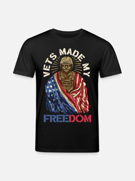 Veterans Day for Republicans - Stanley/Stella CREATOR Unisex Organic T-Shirt - black